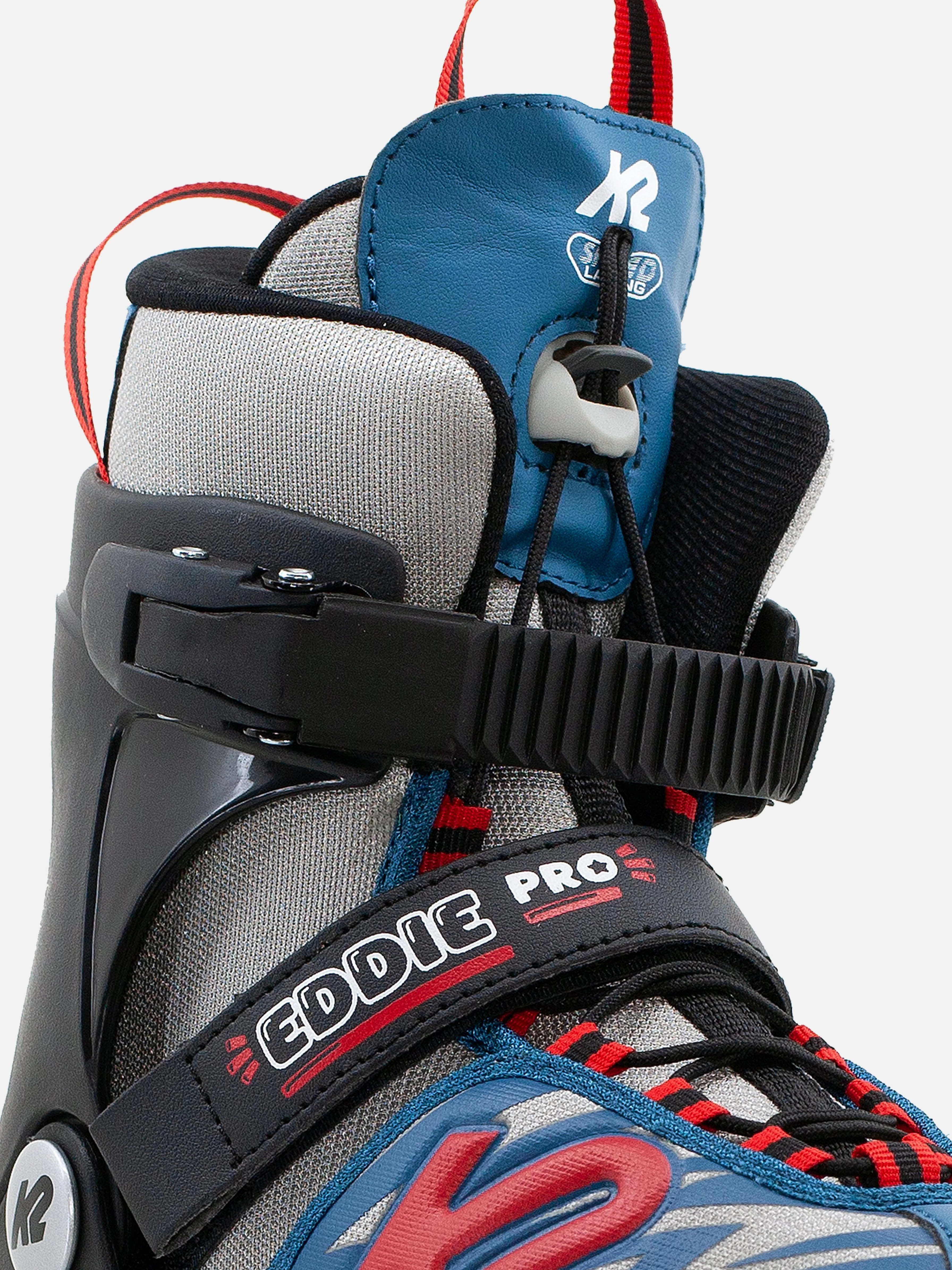 Коньки роликовые EDDIE PRO JR Grey/Blue