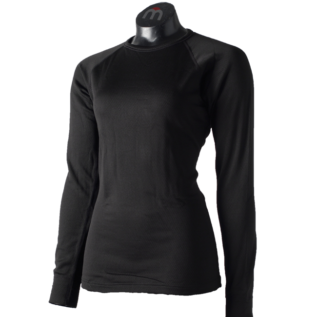 Термобелье женское верх   Mico WLS Round Neck Shirt-007 Nero