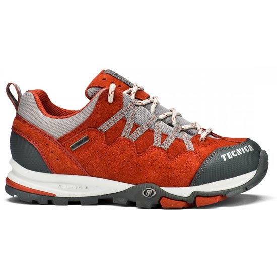 Ботинки детские с мембраной TecnicaCYCLONE LOW TCY JR RED-BLACK-265г  2/3 замша