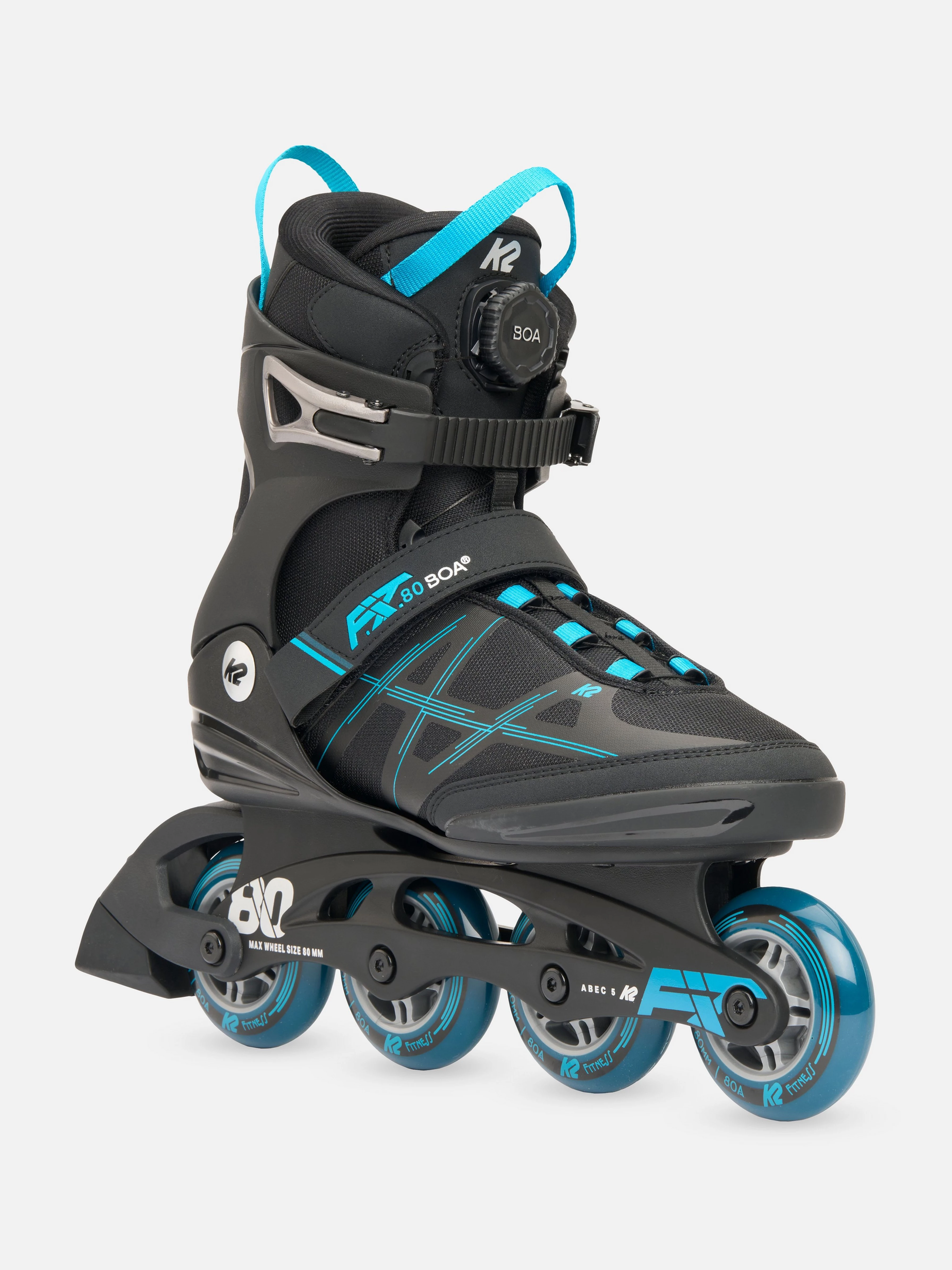 Коньки роликовые F.I.T.80 BOA M Black/Blue