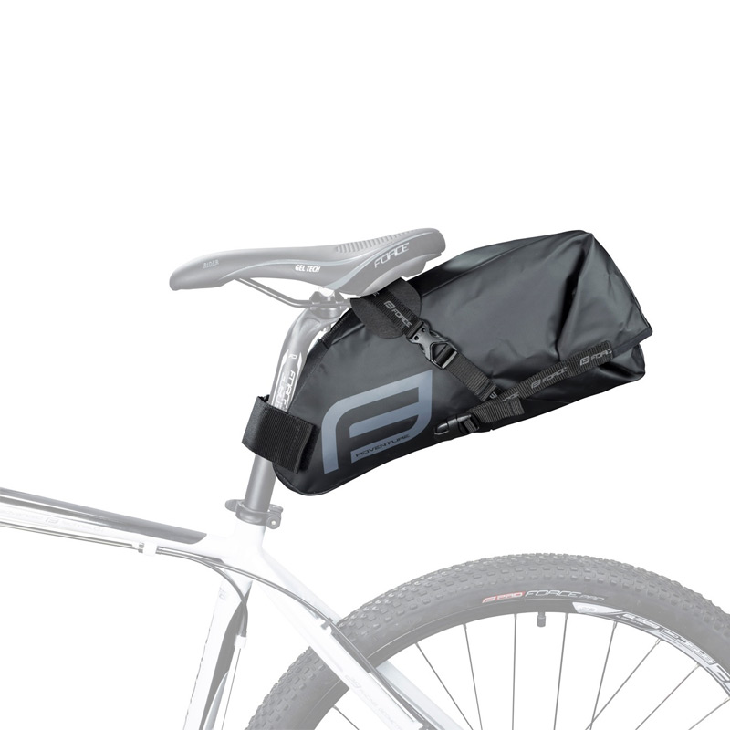 Сумка под седло FORCE ADVENTURE Black