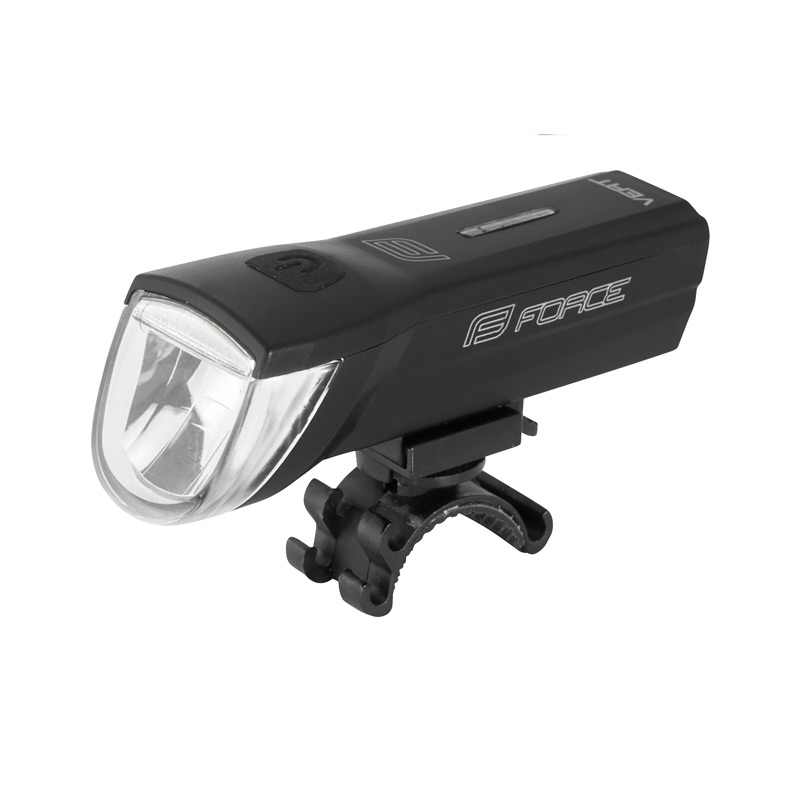Фонарь передний light front FORCE VERT 110LM USB Black