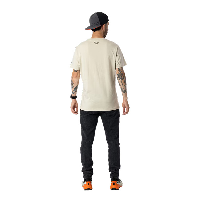 Футболка мужская Dynafit GRAPHIC CO M S/S TEE overcast/runners cotton organic
