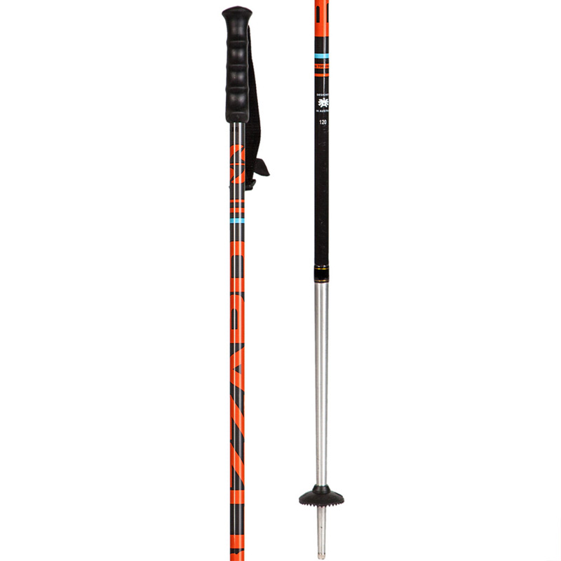 Палочки лыжные BLIZZARD Race 7001 carbon Ski Poles Black/Orange