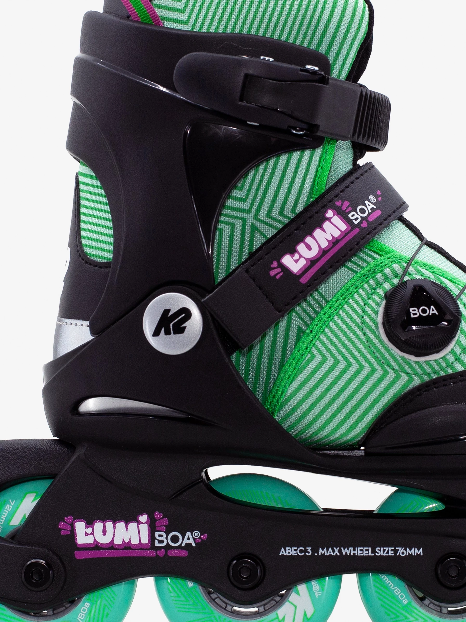 Коньки роликовые LUMI BOA JR Watermelon