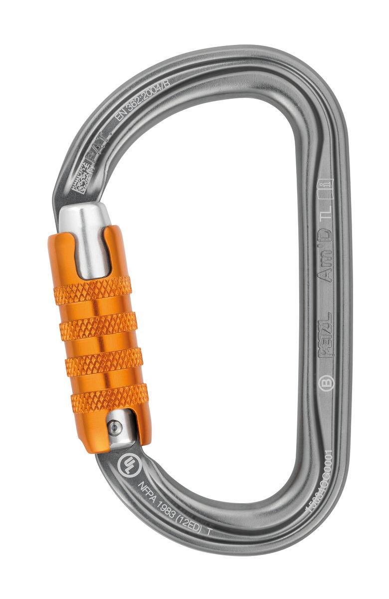 Карабин.муфт.PETZL AM'D TRIACT LOCK