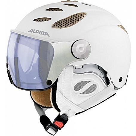 Горнолыжный шлем  JUMP JV VHM White Prosecco Matt