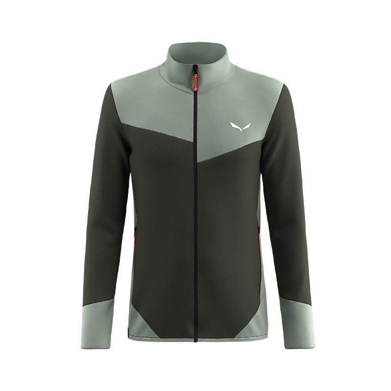 Кофта мужская PUEZ WAFFLE HYBRID PL M JKT-5281 dark olive/5130 400г polarlite