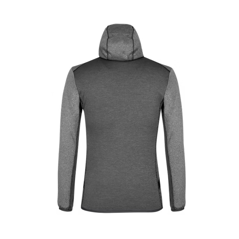 Куртка мужская PUEZ MELANGE PL M FZ HOODY-0910 Black Out Melange