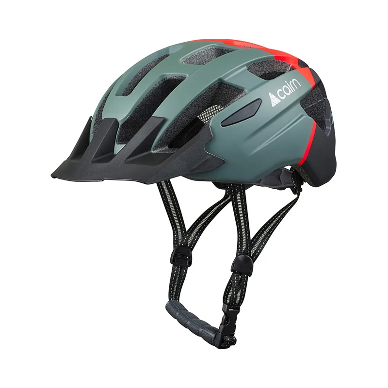 Шлем велосипедный Cairn PRISM XTR II MAT Forest Bright Red