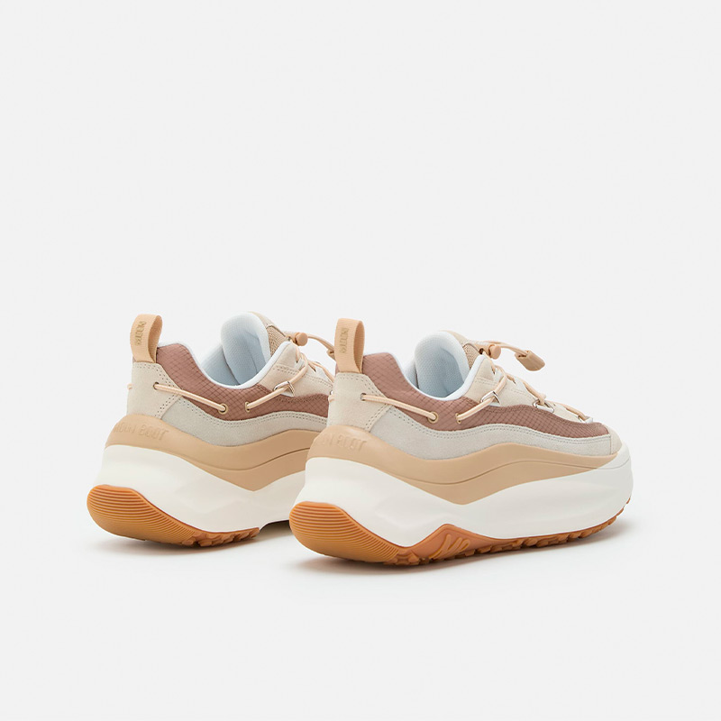 Сапоги женские MOON BOOT MOON247 XLACE OFF WHITE-TAUPE