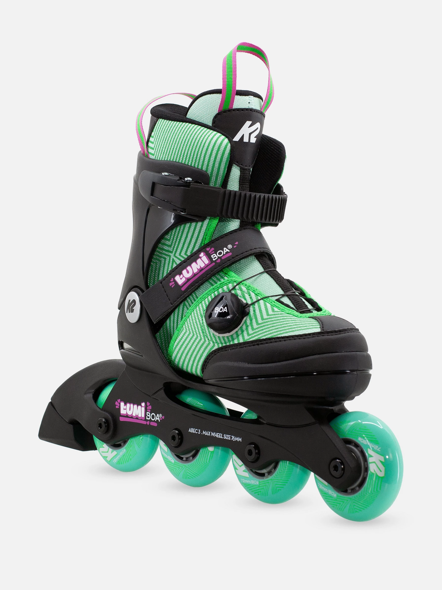 Коньки роликовые LUMI BOA JR Watermelon