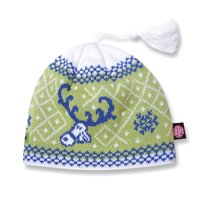 Шапочка КАМА BW15 101 Green White