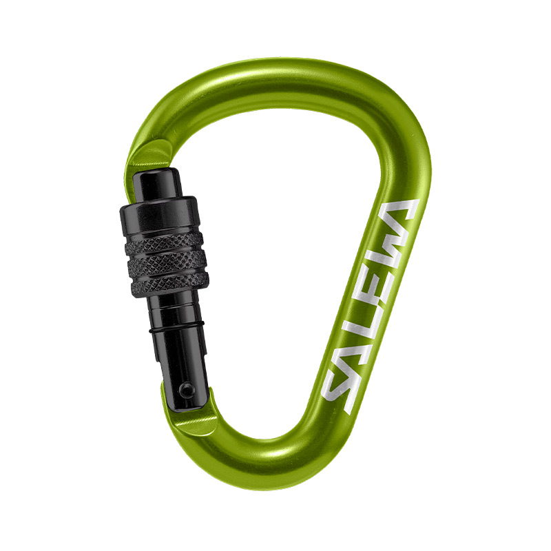 Карабин HMS SCREW G2 SMALL Fluo Green