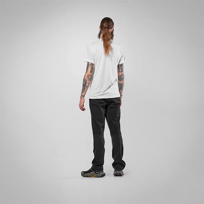Футболка мужская Salewa SOLIDLOGO DRY M T-SHIRT White