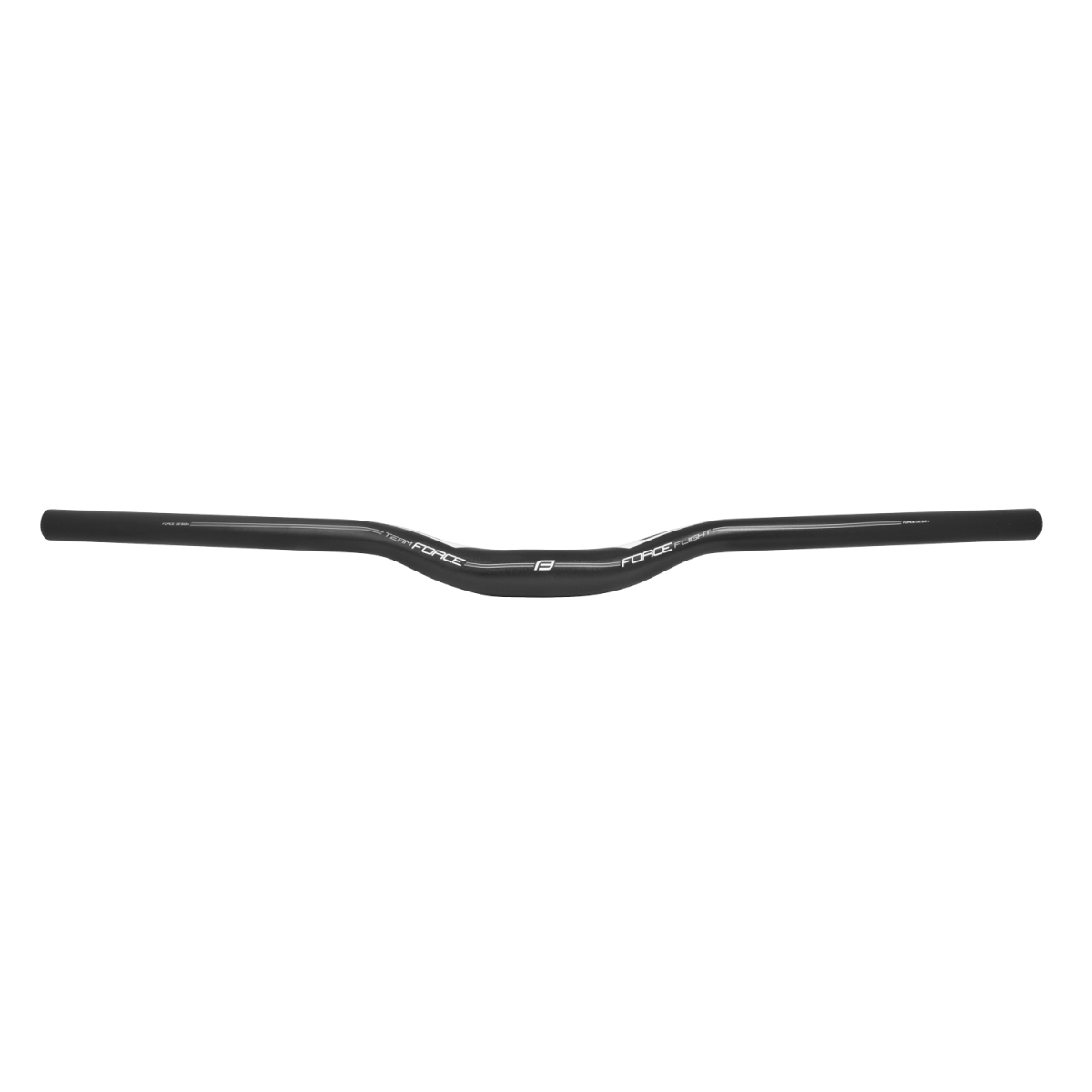Руль handlebar FORCE FLIGHT rised 31,8/ 680 Al Matt Black