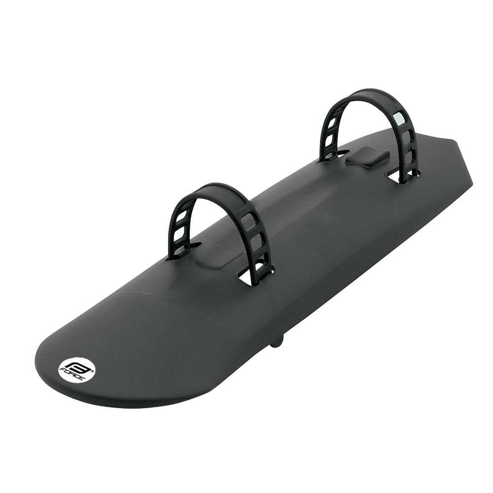 Крыло на раму mudguard FORCE under frame+rubber strap Black