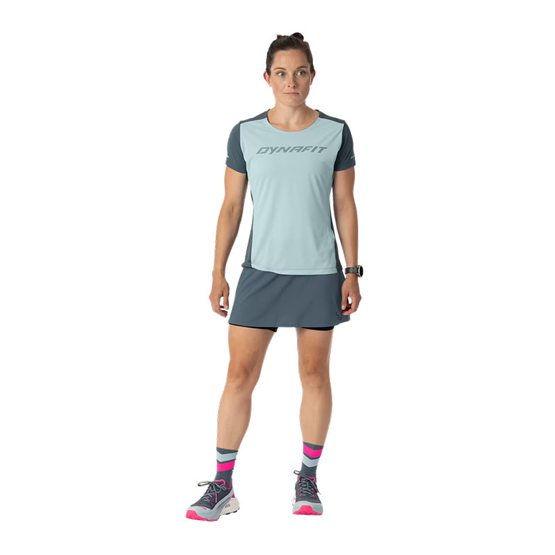 Футболка женская Dynafit ALPINE 2 W S/S TEE cloud blue polygiene