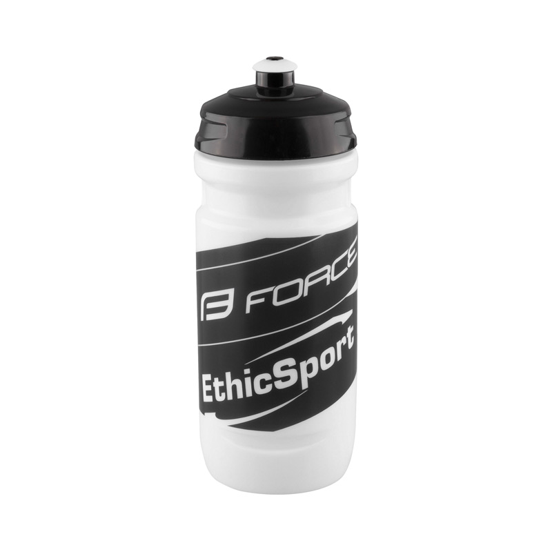 Велобутыль bottle FORCE-ETHIC SPORT 0,6 l, White-Black