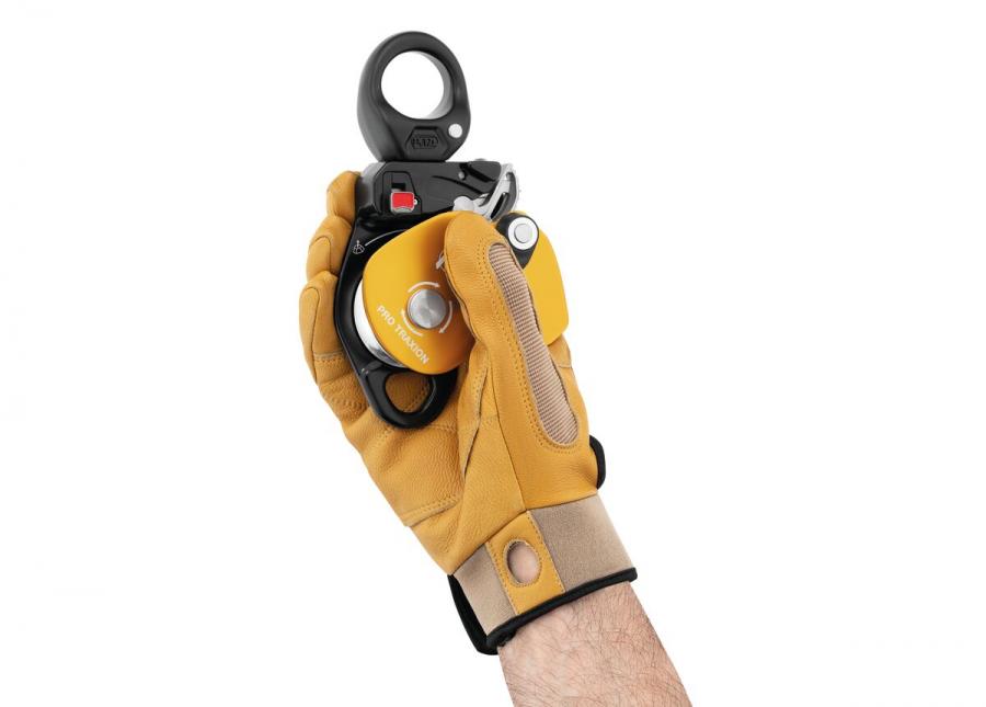 Блок-ролик PETZL PRO TRAXION Gold/Black