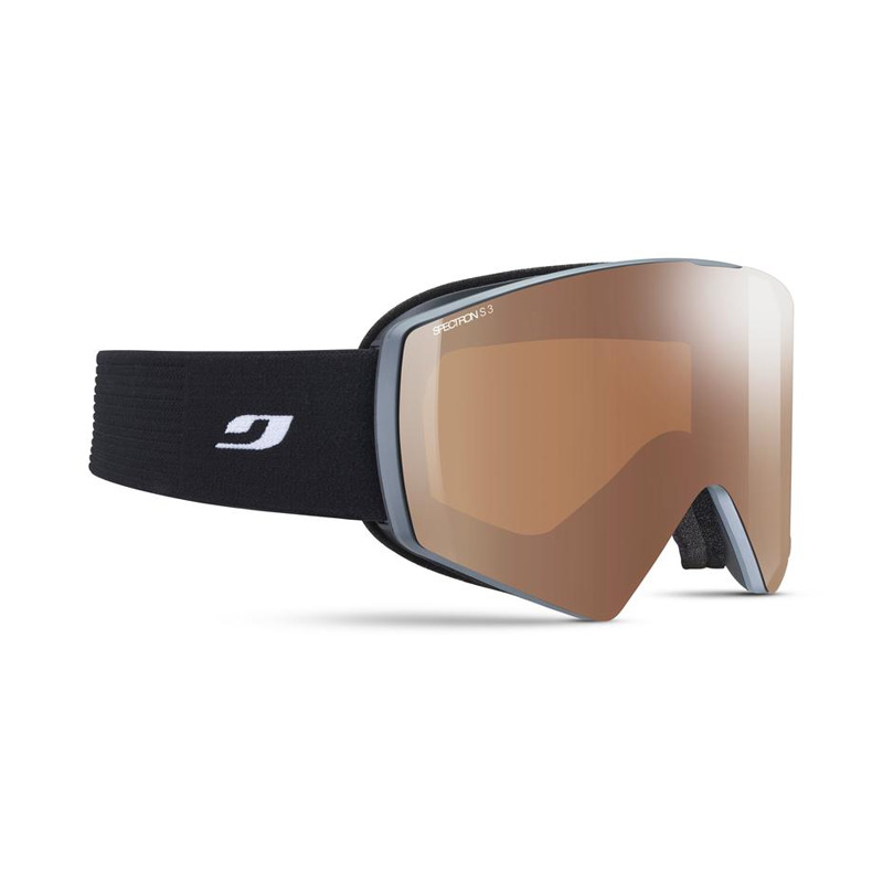 Горнолыжная маска  SHARP GREY/BLACK SP3 Orange+Silver Flech