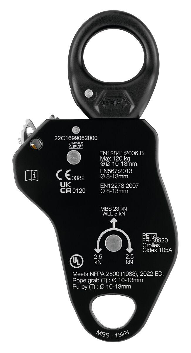 Блок-ролик PETZL PRO TRAXION Gold/Black