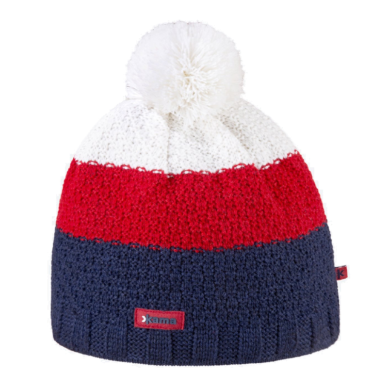 Шапочка КАМА A126 108 Blue Red White