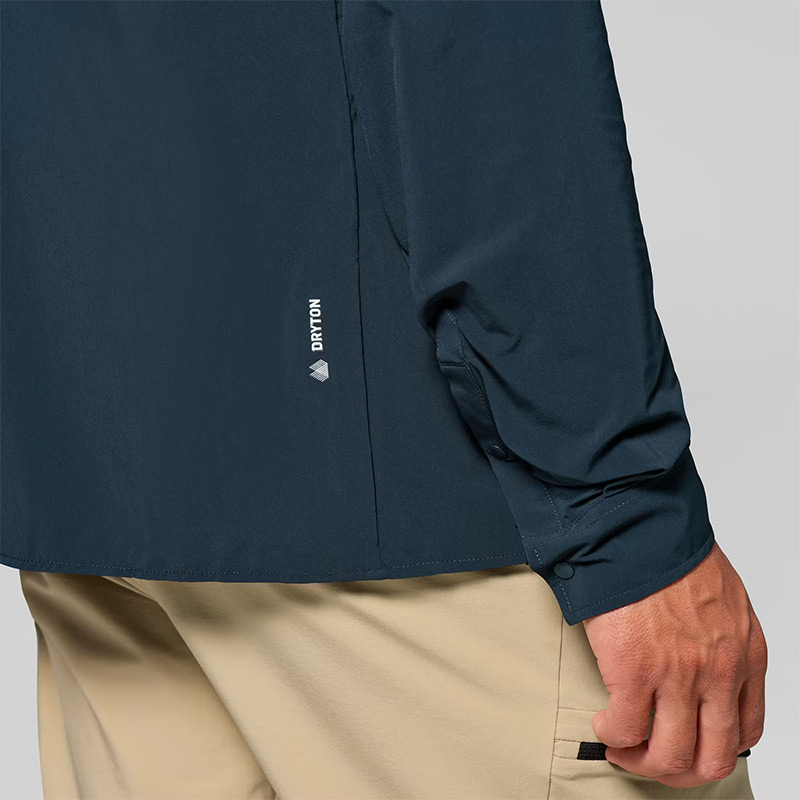 Рубашка мужская Salewa PUEZ L/S M SHIRT Blueberry