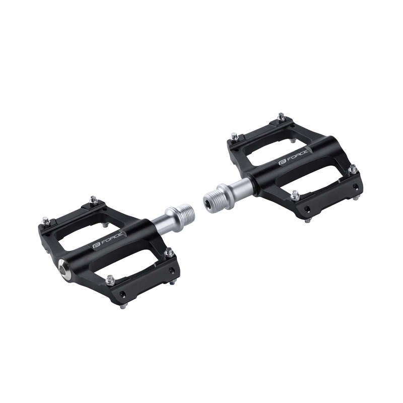 Педали pedals FORCE GRIT alloy, sealed bearings Black