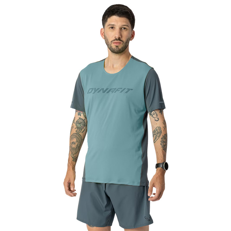 Футболка мужская Dynafit ALPINE 2 M S/S TEE smoke blue/polygiene