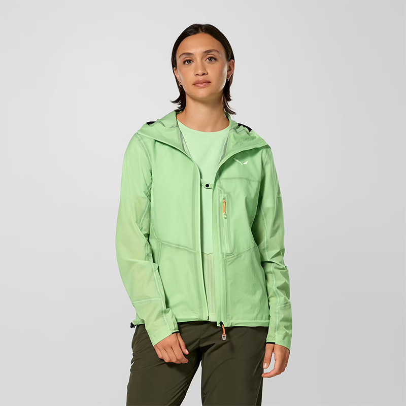 Куртка женская Salewa PEDROC 2 PTX 2.5 LIGHT W JKT Pastel Green