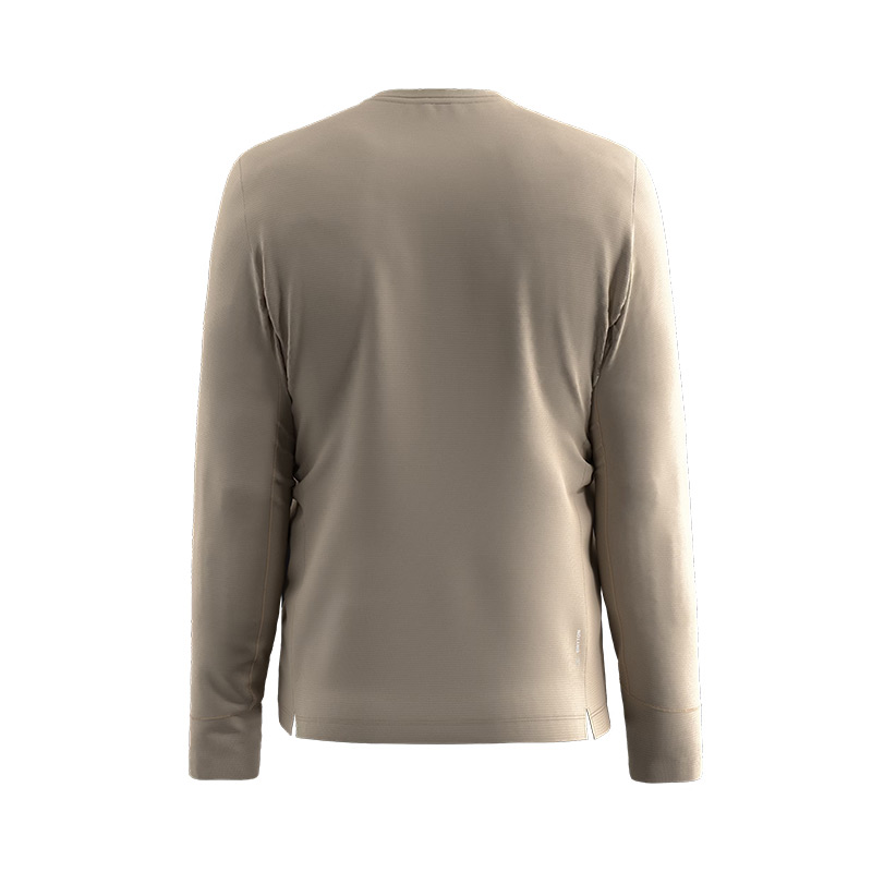 Футболка мужская с длинным рукавом PUEZ DRY M TEE Quicksand