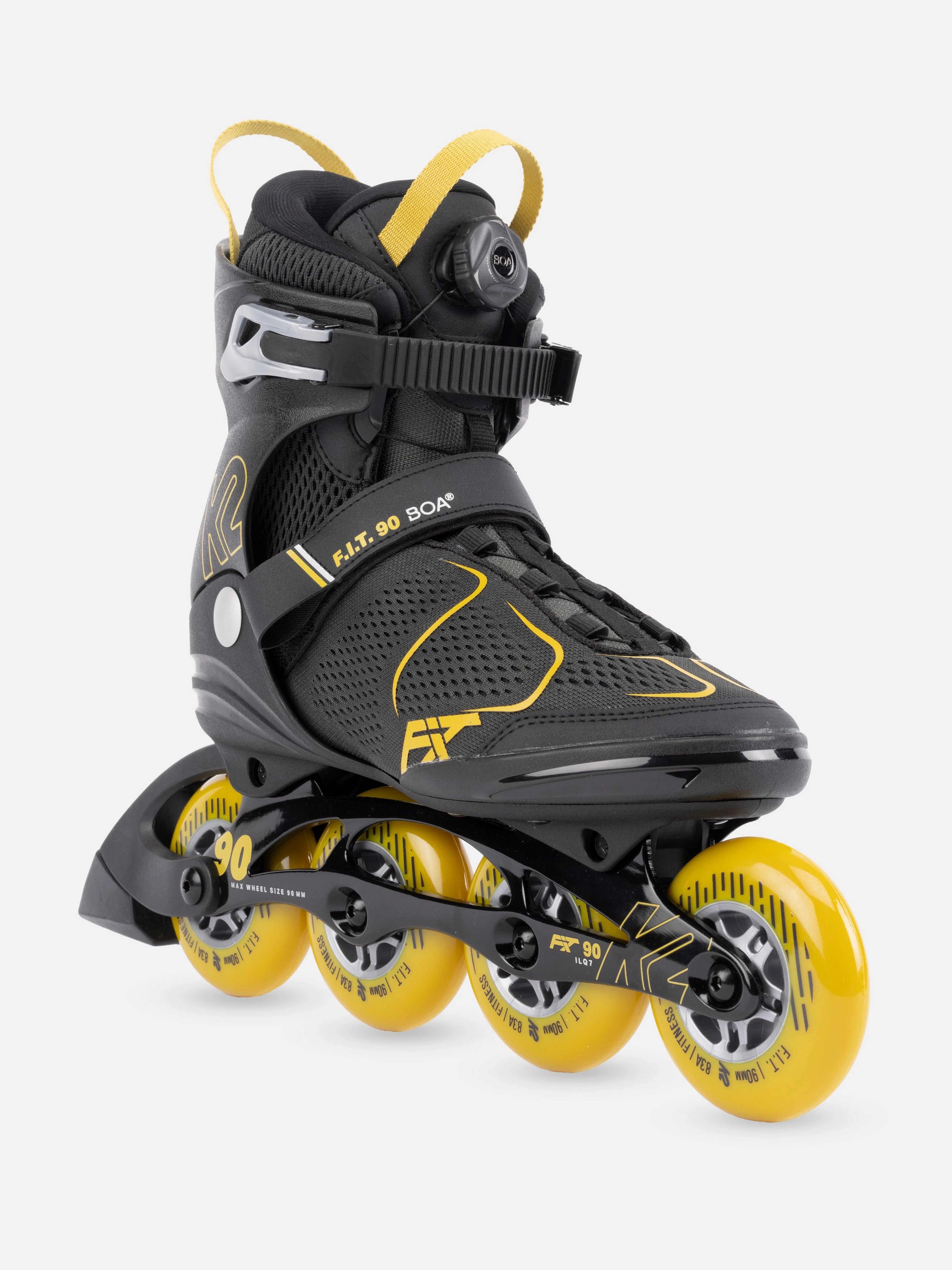 Коньки роликовые F.I.T.90 BOA M Grey/Mustard