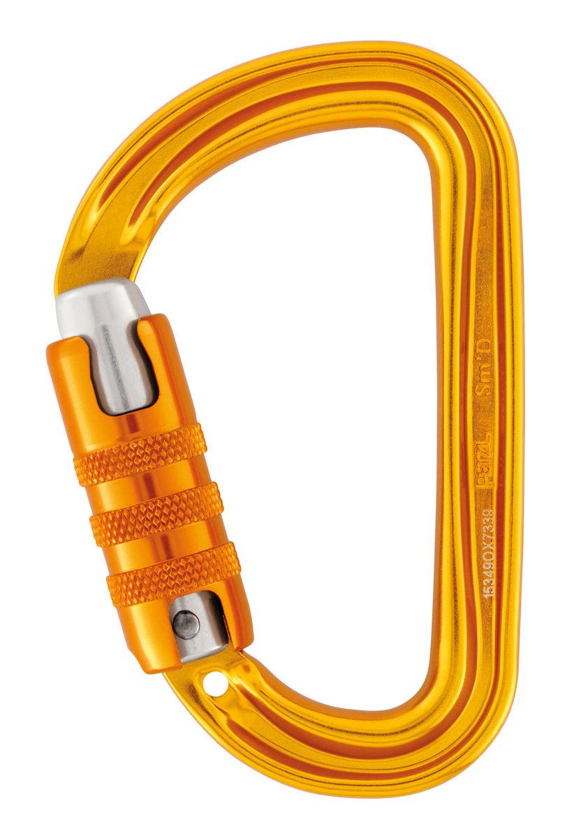 Карабин.муфт.PETZL SM'D TRIACT LOCK