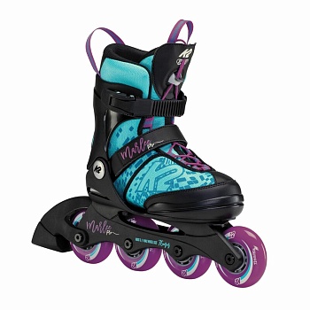 Коньки роликовые MARLEE PRO light blue purple