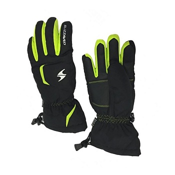 Перчатки детские BLIZZARD Reflex ski J GLOVE black/green