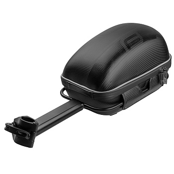 Сумка под седло saddle FORCE CRUST with holder Black