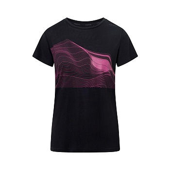 Футболка женская VIKING MORAIN W T-SHIRT Black Bamboo