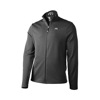 Кофта мужская Mico M Half Neck Full Zip Shirt Warm Control Blu quantum