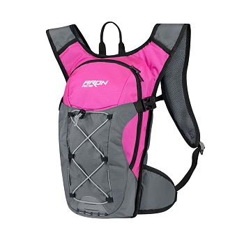 Рюкзак велосипедный backpack FORCE ARON ACE 10l, Pink-Grey