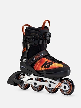 Коньки роликовые SK8 HERO BOA ALU JR Black/Orange