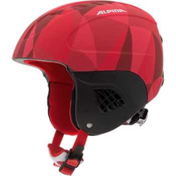 Горнолыжный шлем CARAT L.E. Red Matt
