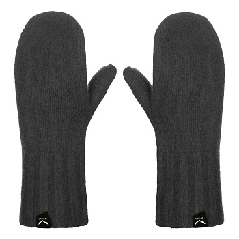 Варежки Salewa WALK WOOL MITT-0780 черн-12 шерсть