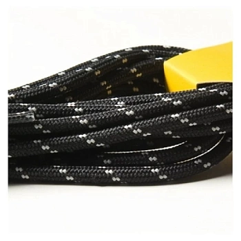 Шнурки LACE MOUNTAIN TRANGO black/white