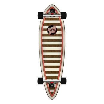 Скейт Gold Stripe 9.2inx33in Cruzer Pintail Santa Cruz