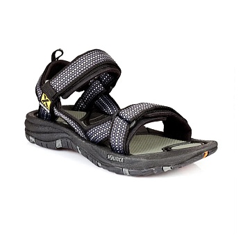 Сандали мужские Sourse Gobi Men`s Chess Black черн