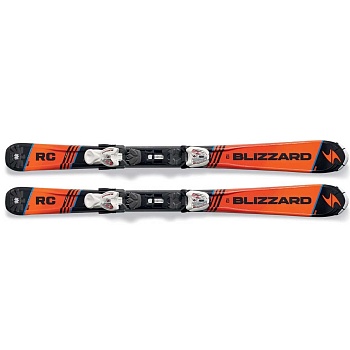 Лыжи Blizzard RC IQ JR (70-150)+IQ4.5 ORANGE/BLACK/BLUE