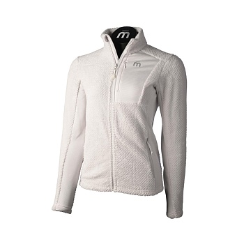 Кофта женская Mico W Half Neck Full Zip Shirt Super Termo Bianco