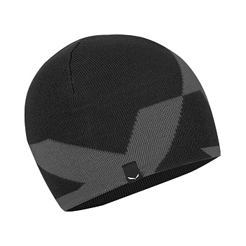 Шапочка Salewa PURE REVERSIBLE AM BEANIE UNI Black Out