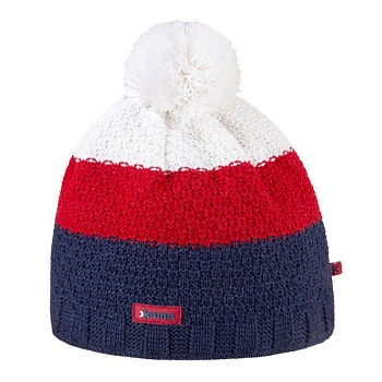 Шапочка КАМА A126 108 Blue Red White